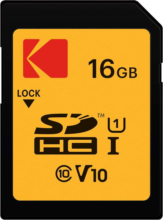 Pamäťová karta SDHC Kodak Premium Performance, 16Gb, Trieda 10 / UHS-1 U1 EKMSD16GHC10K
