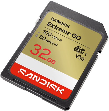 Pamäťová karta SDHC SanDisk Extreme Go, 32GB, trieda 10 / UHS-1 U1 SDSDXGN-032G-GNCIN