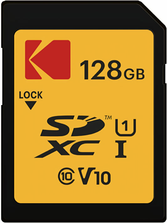Pamäťová karta SDXC Kodak Premium Performance, 128GB, trieda 10 / UHS-1 U1 EKMSD128GXC10K
