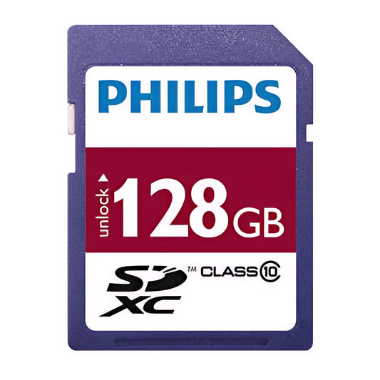 Pamäťová karta SDXC Philips, 128Gb, Trieda 10 FM12SD55B/10