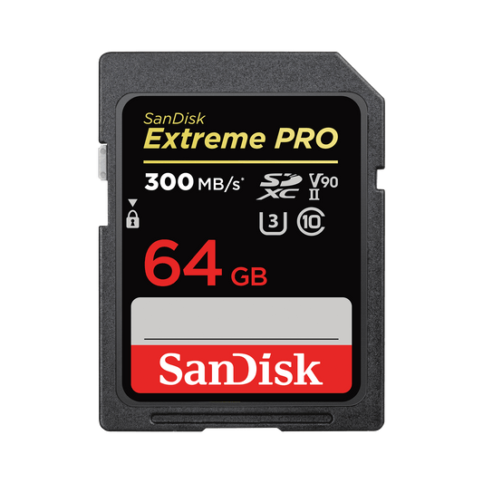 Pamäťová karta SDXC SanDisk Extreme Pro, 64Gb, Trieda 10 / UHS-1 U3 SDSDXXU-064G-GN4IN
