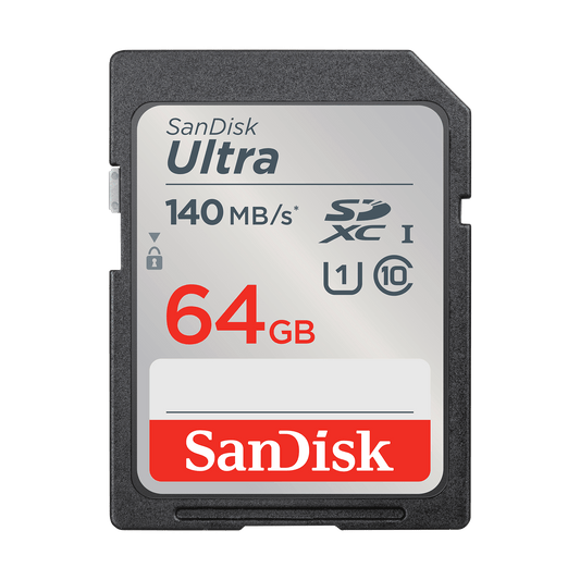 Pamäťová karta SDXC SanDisk Ultra, 64Gb, Trieda 10 / UHS-1 U1 SDSDUNB-064G-GN6IN