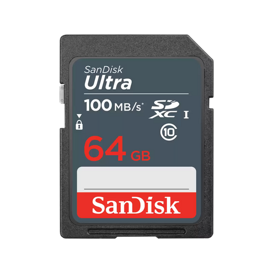 Pamäťová karta SDXC SanDisk Ultra, 64Gb, Trieda 10 SDSDUNR-064G-GN3IN