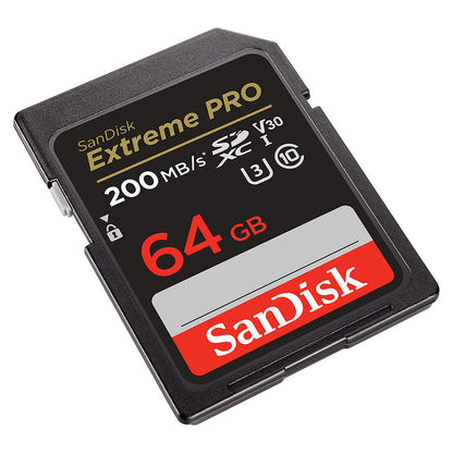 Pamäťová karta SDXC SanDisk Extreme Pro, 64Gb, Trieda 10 / UHS-1 U3 SDSDXXU-064G-GN4IN