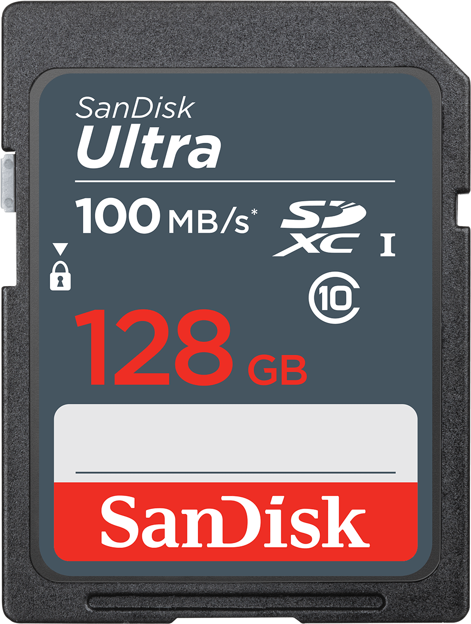 Pamäťová karta SDXC SanDisk Ultra, 128Gb, Trieda 10 SDSDUNR-128G-GN3IN