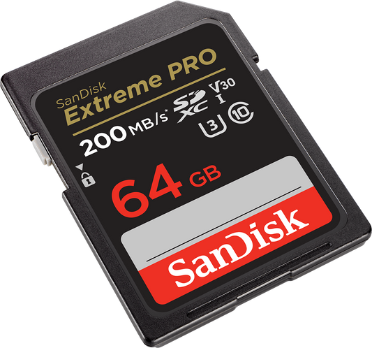Pamäťová karta SDXC SanDisk Extreme Pro, 64Gb, Trieda 10 / UHS-1 U3 SDSDXXU-064G-GN4IN