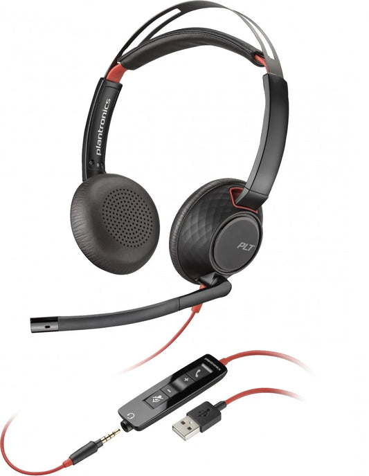 Slúchadlá Call Center USB-C HP Poly Blackwire C5220, čierne 80R97AA