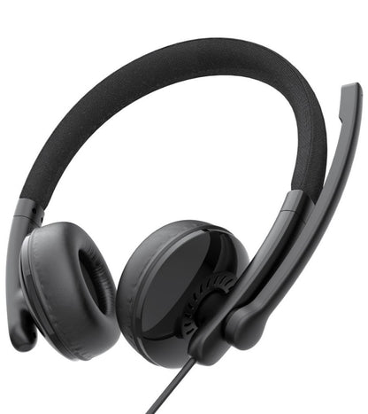 Slúchadlá Call Center USB-C / USB-A EMEET GeniusCall HS50, čierne