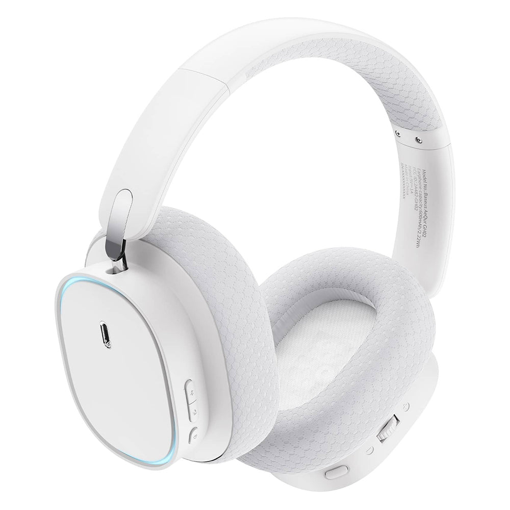 Bezdrôtové herné slúchadlá Baseus AeQur GH02, RGB, BT / Wi-Fi / káblové, čierne A00050800113-Z1
