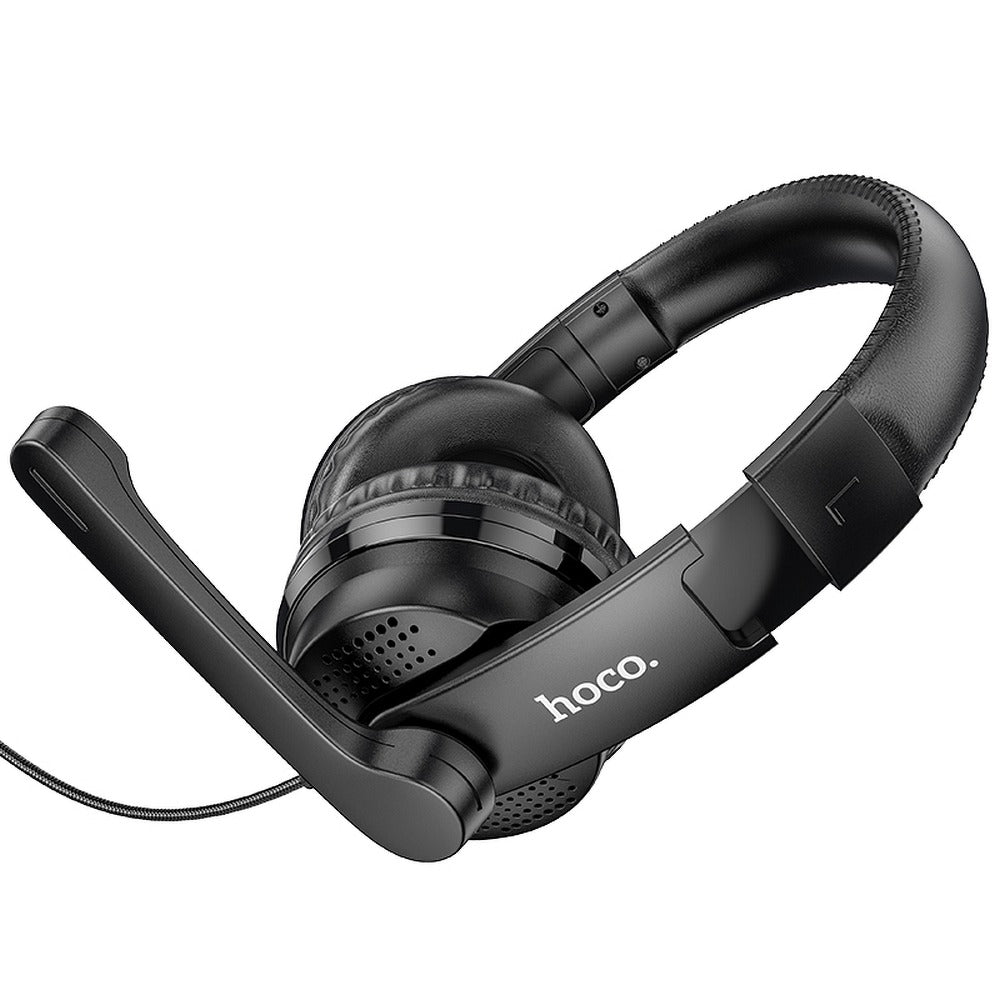 Herné slúchadlá 3,5 mm HOCO W103, čierne
