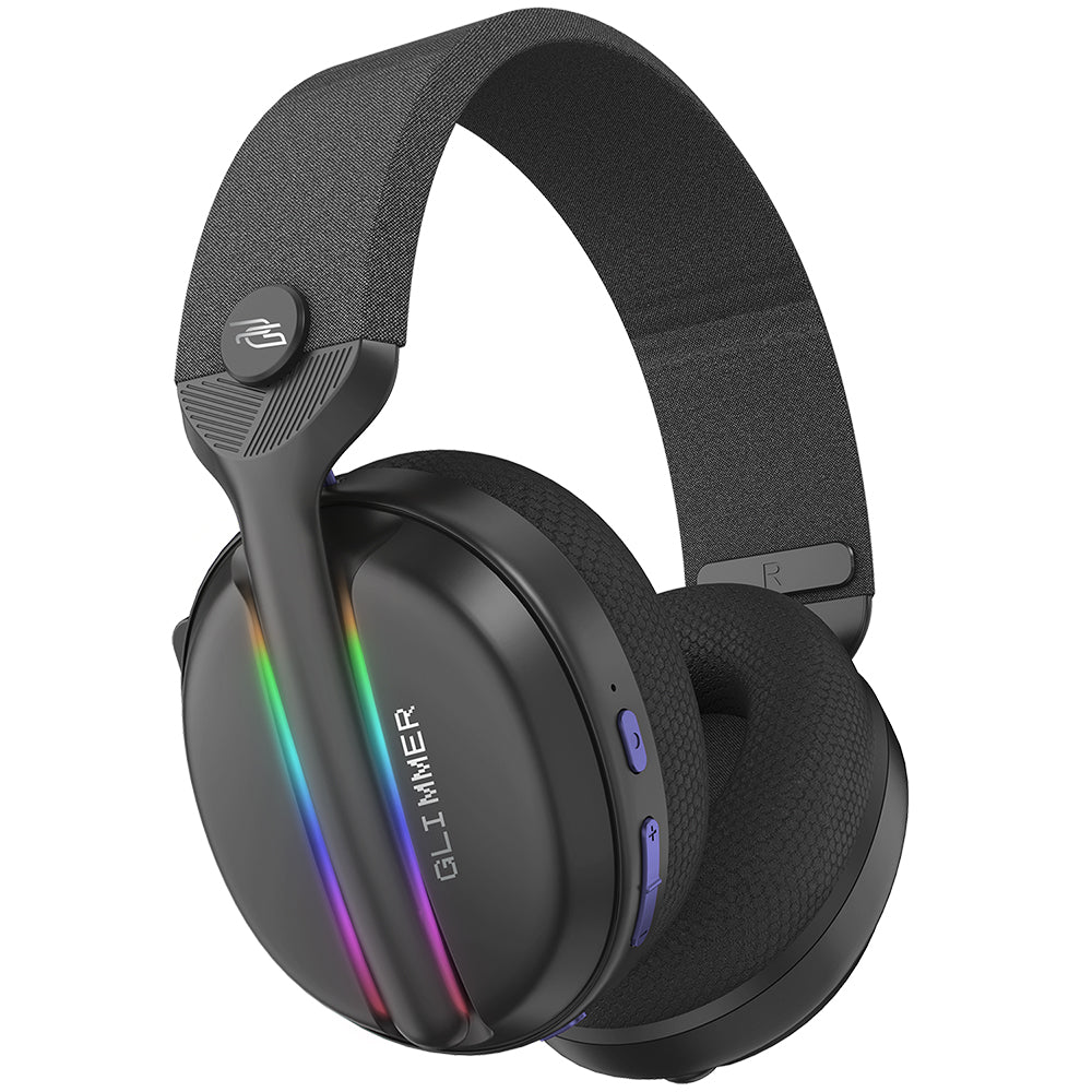 Slúchadlá Gaming Wireless Proove Glimmer, RGB, BT / Wi-Fi / Wired, Čierno-fialové WHGL00022016