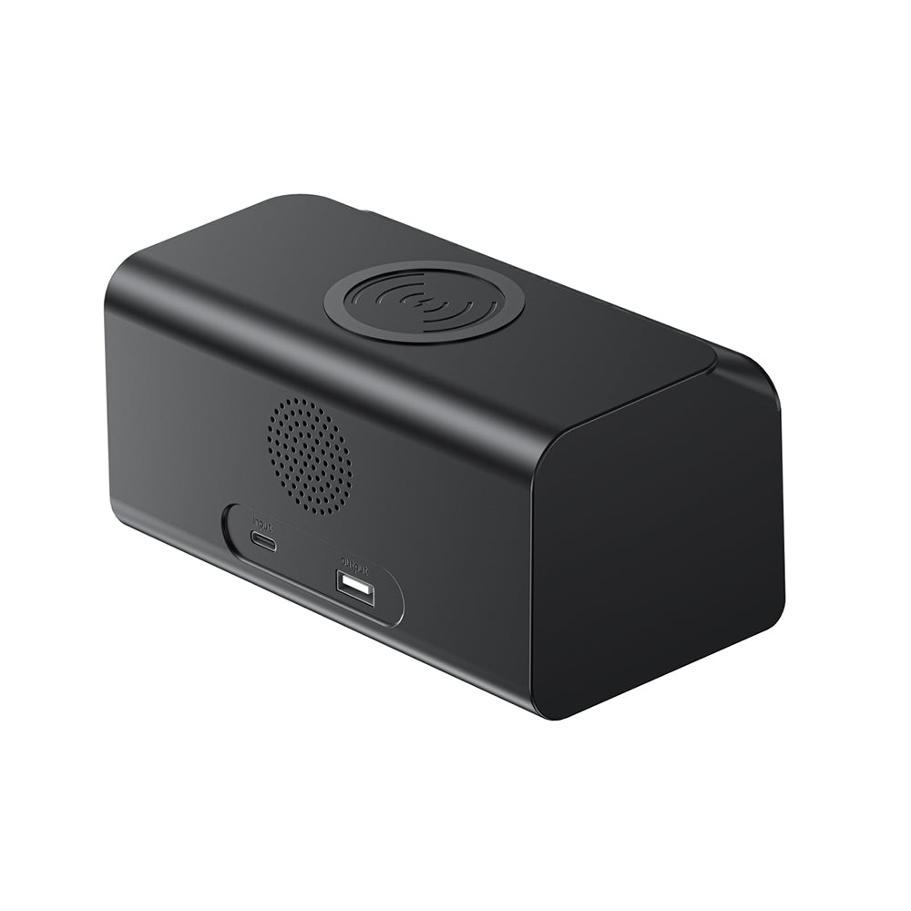 Digitálny hodinky HAVIT W3041 6v1 s bezdrôtovým nabíjaním QI, Čierna