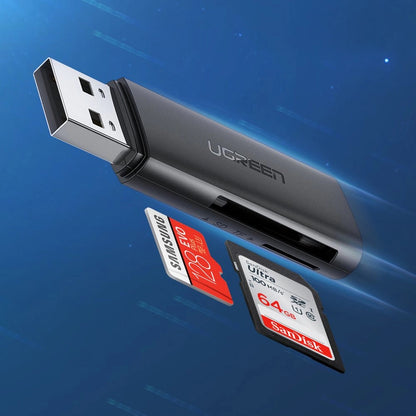 Čítačka kariet USB 3.0 UGREEN CM264, SD - microSD, čierna 