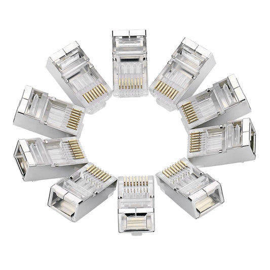 Sieťový konektor UGREEN NW111, RJ45, Cat6, Sada 10 kusov