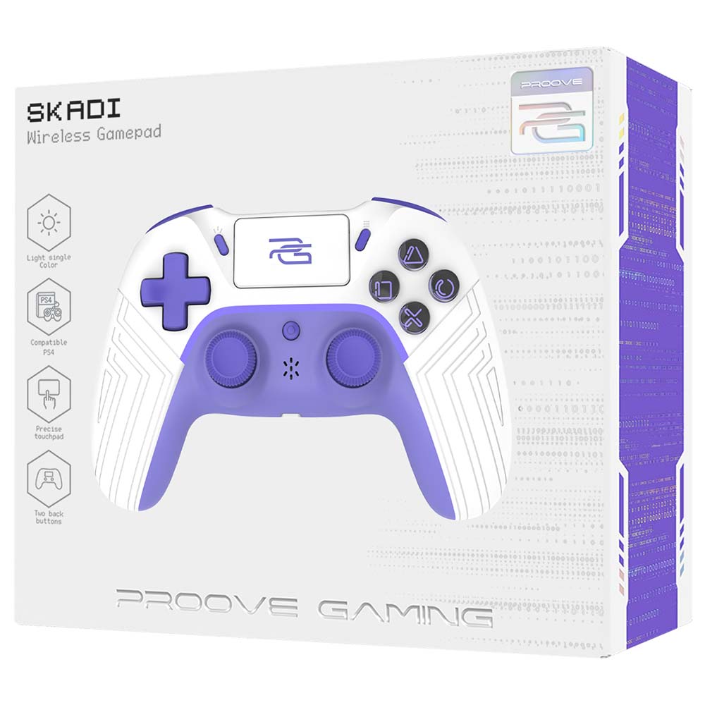 Controller Proove Skadi, Bielo Fialový WGSK00022016