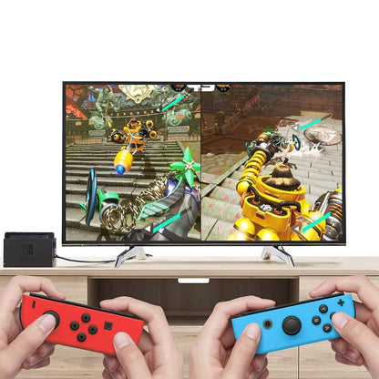 Ovládač Techsuit THSWC pre Nintendo Switch / Switch OLED / Switch Lite, Červeno Modrý