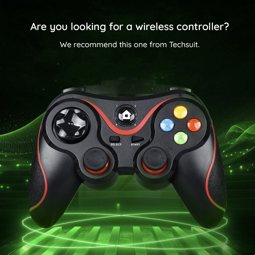 Ovládač Techsuit V8, Modrý