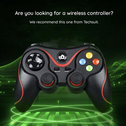Ovládač Techsuit V8, Modrý