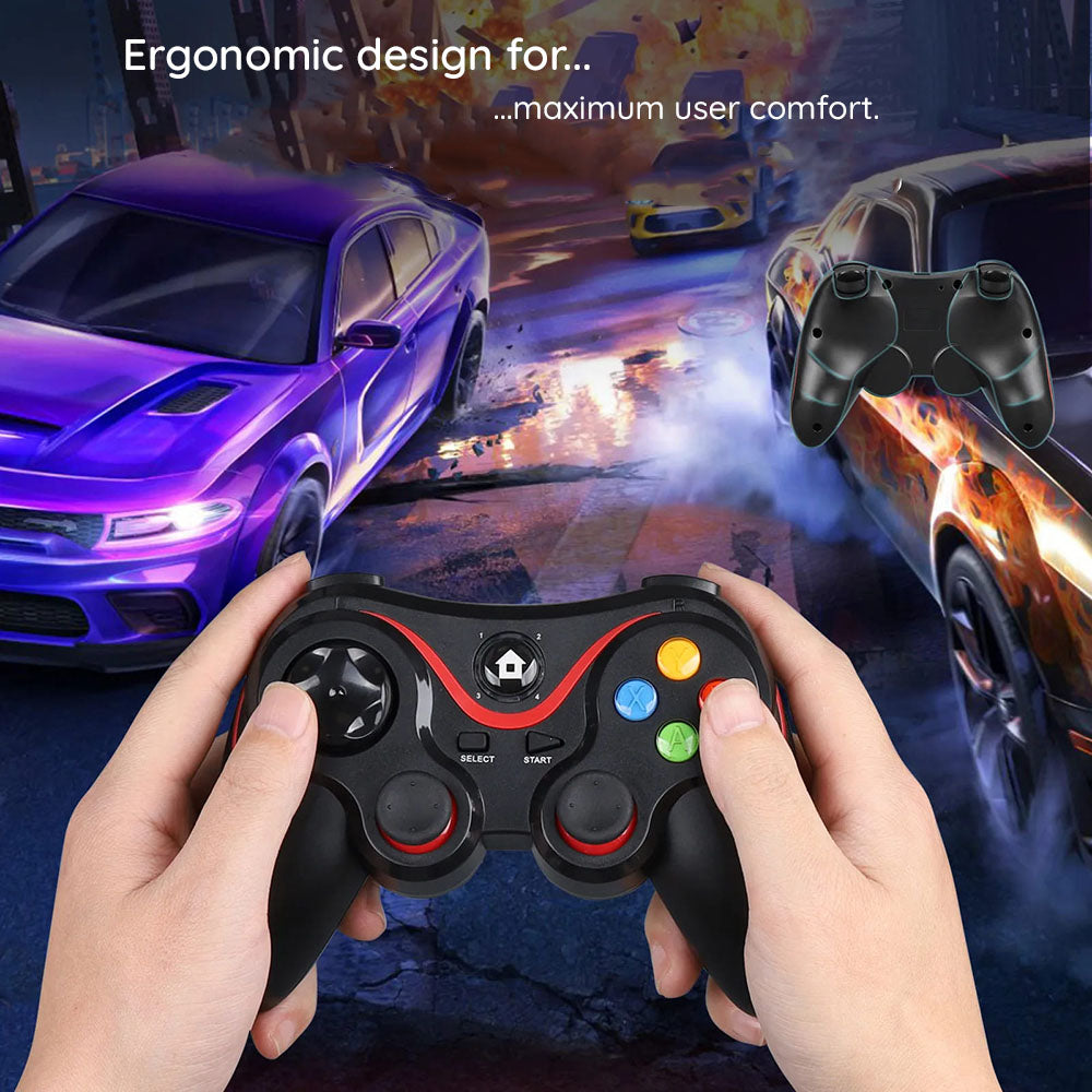 Ovládač Techsuit V8, Modrý