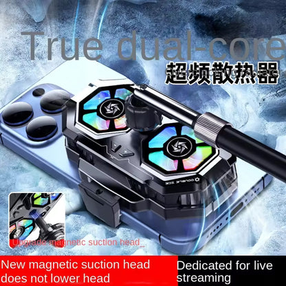 Techsuit SL22 Gaming Phone Cooler, Black
