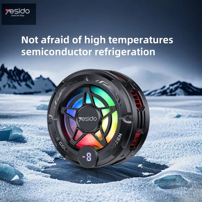 Cooler Gaming Telefon Yesido C226, Sivý