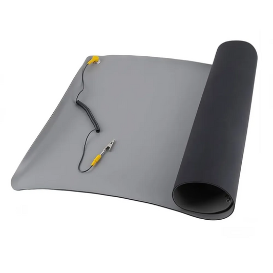 Servisná podložka OEM, antistatická, 70 cm x 50 cm, sivá