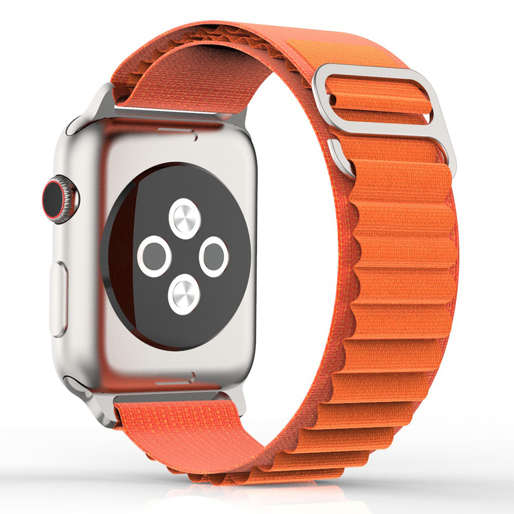 Pánsky remienok Techsuit W037 pre Apple Watch 42mm / 41mm / 40mm / 38mm Series, Oranžový