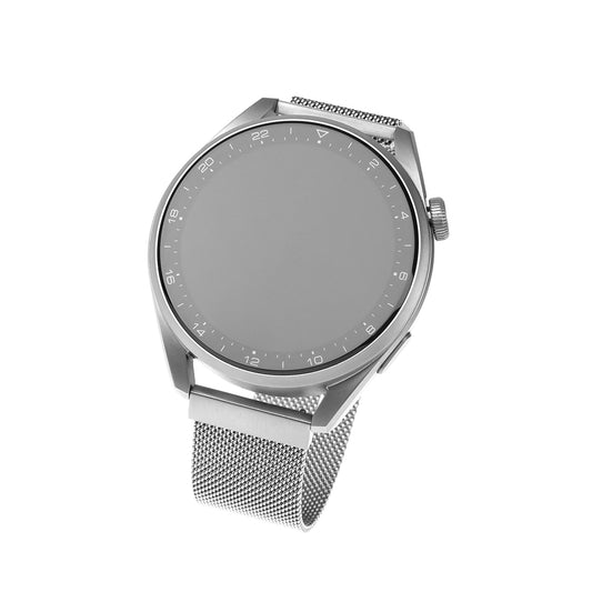 Remienok Fixed Mesh pre Huawei Watch / Xiaomi Watch Series, 22mm, Strieborný