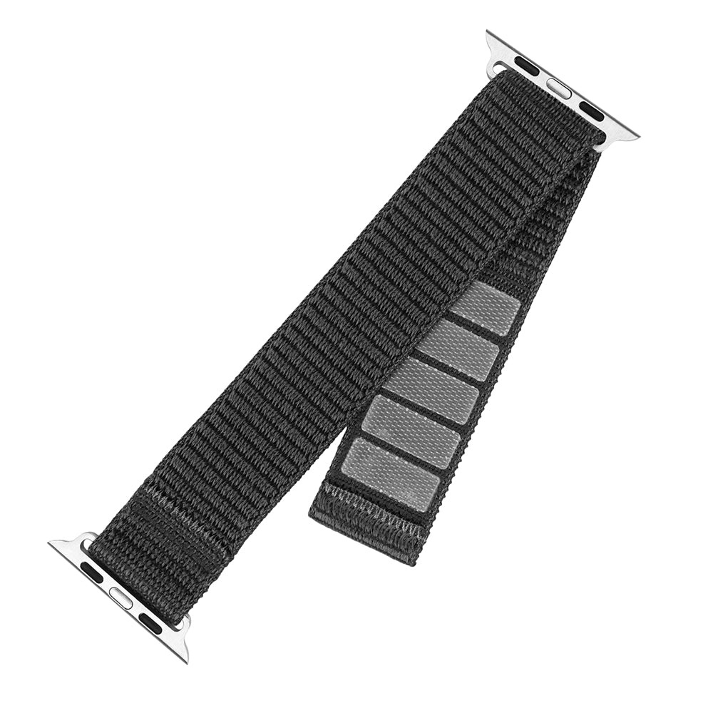 Športový nylonový remienok Fixed pre Apple Watch 42mm / 41mm / 40mm / 38mm Series, Tmavo šedý