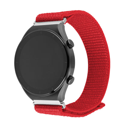 Fixed Nylon Sporty remienok pre Huawei Watch / Xiaomi Watch Series, 22mm, Ružový