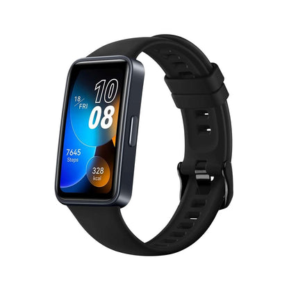 Silikónový remienok Fixed pre Huawei Band 10 / 9 / 8, Čierny