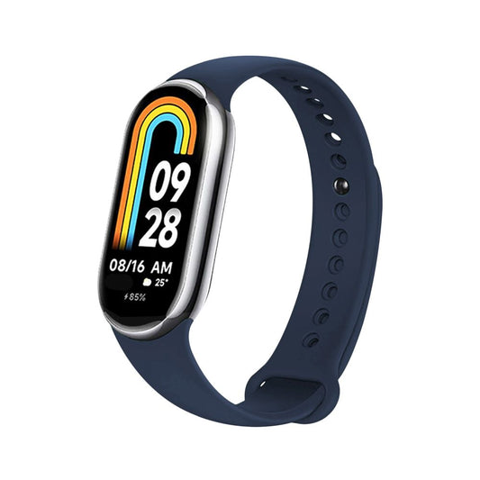 Fixed Silicone remienok pre Xiaomi Smart Band 9 / 8, Modrý