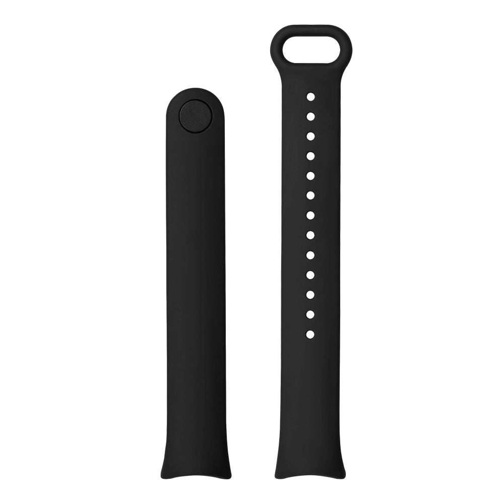 Fixed Silicone remienok pre Xiaomi Smart Band 9 / 8, Čierny