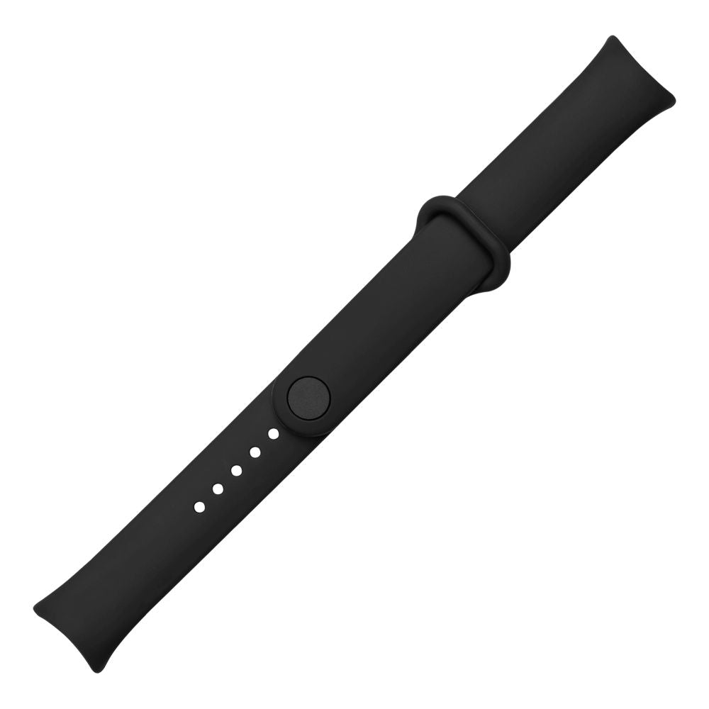 Fixed Silicone remienok pre Xiaomi Smart Band 9 / 8, Čierny