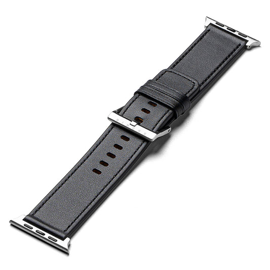 Remienok Ringke Leather One pre Apple Watch 49mm / 46mm / 45mm / 44mm / 42mm Series, čierny