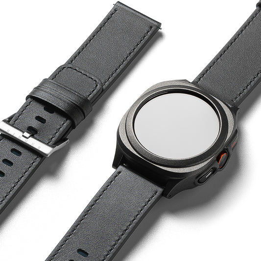 Remienok Ringke One Basic Bold pre Fossil Watch / Mobvoi Watch / Suunto Watch Series, 24mm, Čierny