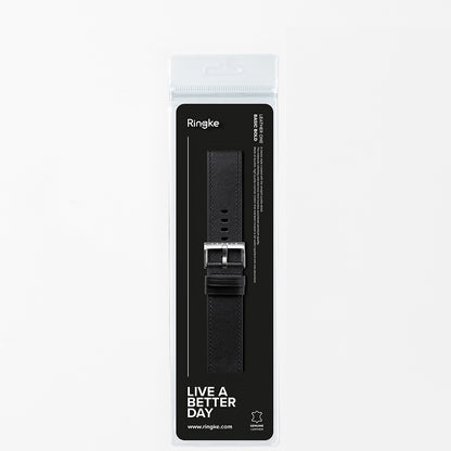 Remienok Ringke One Basic Bold pre Fossil Watch / Mobvoi Watch / Suunto Watch Series, 24mm, Čierny