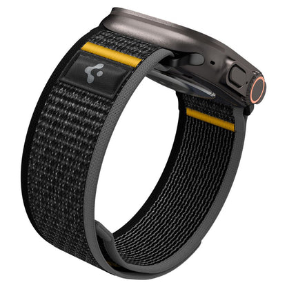 Remienok Spigen Athlex Air pre Apple Watch 49mm / 46mm / 45mm / 44mm Series, Čierny