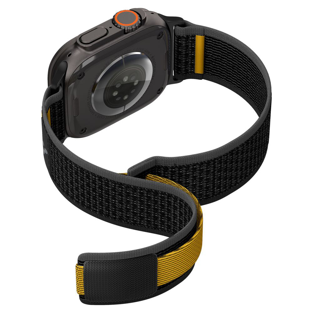 Remienok Spigen Athlex Air pre Apple Watch 49mm / 46mm / 45mm / 44mm Series, Čierny