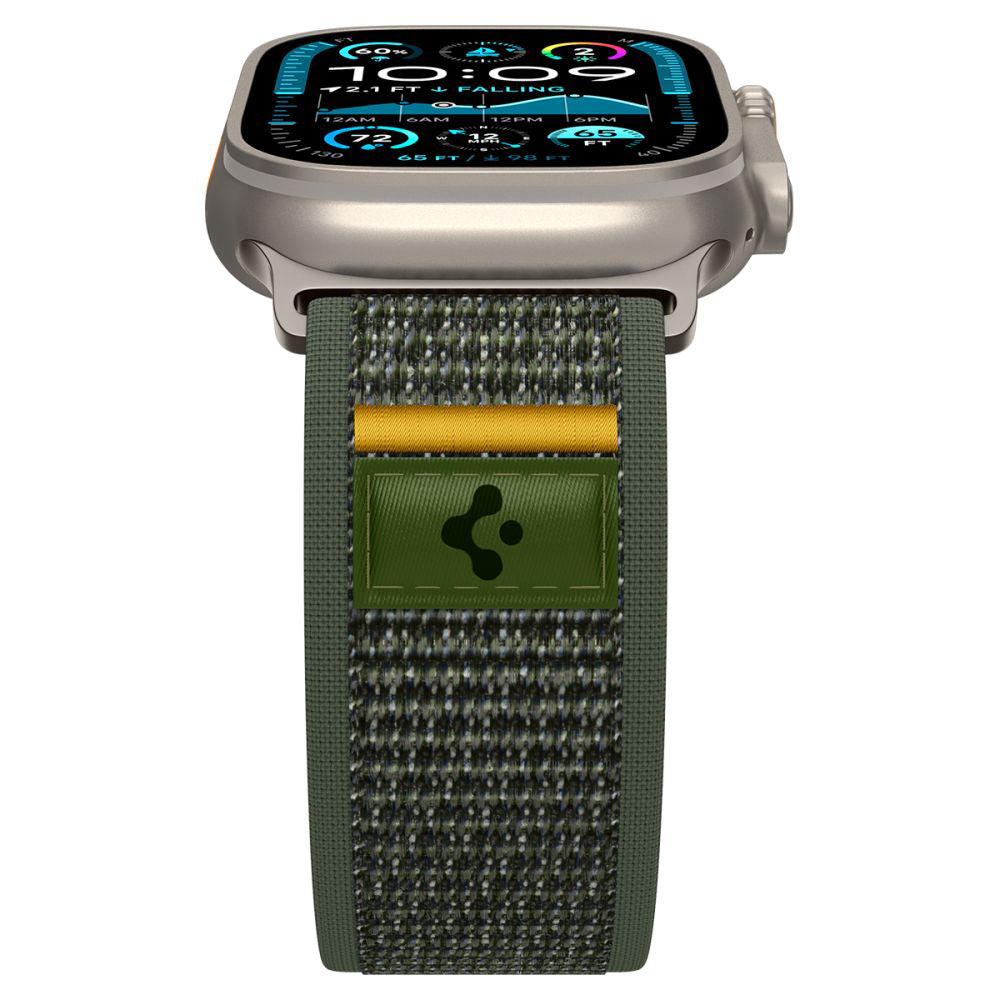 Spigen Athlex Air Strap for Apple Watch 49mm / 46mm / 45mm / 44mm Series, Green AMP09035