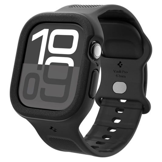 Remienok Spigen Caseology Vault pre Apple Watch Series 10 / 11 46mm, Matná Čierna