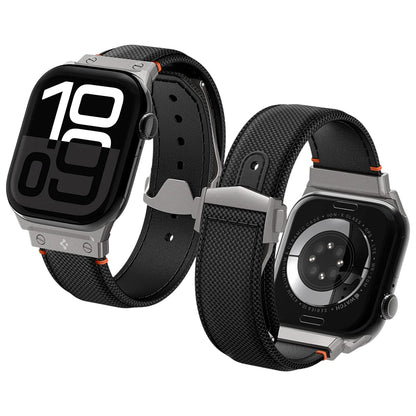 Remienok Spigen Classic Fit pre Apple Watch 49mm / 46mm / 45mm / 44mm / 42mm Series, čierny AMP09304