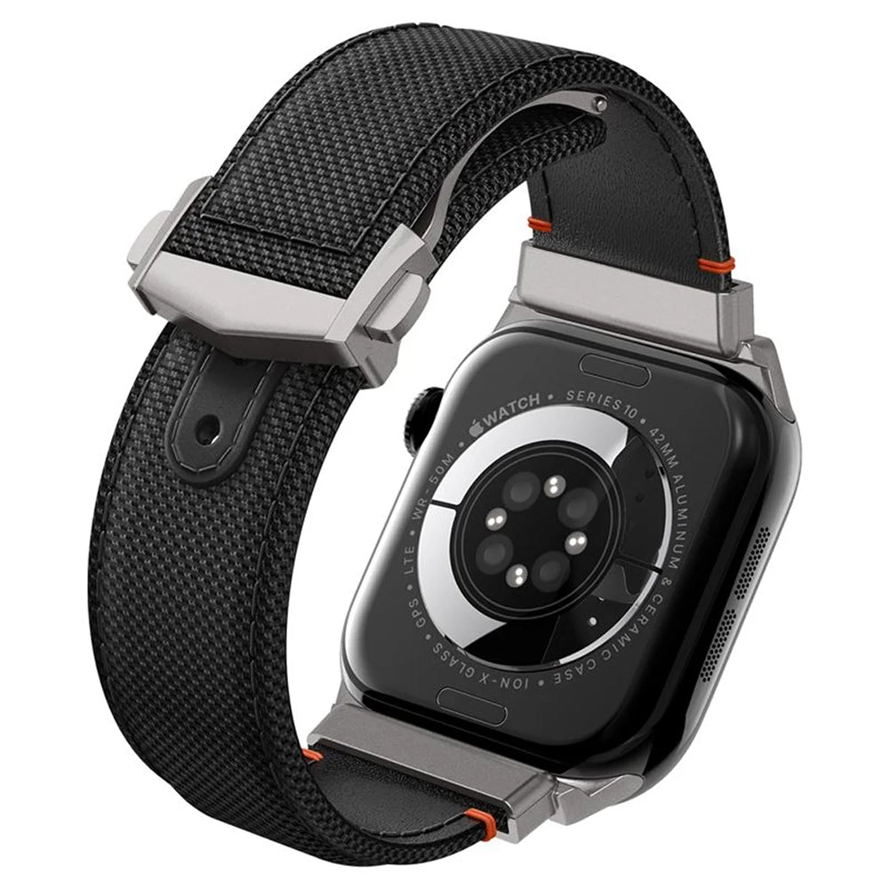 Remienok Spigen Classic Fit pre Apple Watch 49mm / 46mm / 45mm / 44mm / 42mm Series, čierny AMP09304