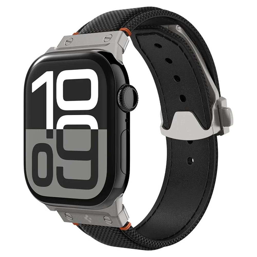 Remienok Spigen Classic Fit pre Apple Watch 49mm / 46mm / 45mm / 44mm / 42mm Series, čierny AMP09304