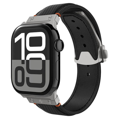 Remienok Spigen Classic Fit pre Apple Watch 49mm / 46mm / 45mm / 44mm / 42mm Series, čierny AMP09304