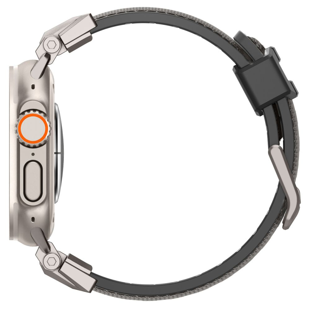 Remienok Spigen DuraPro Armor pre Apple Watch 49mm / 46mm / 45mm / 44mm / 42mm Series, Sivý