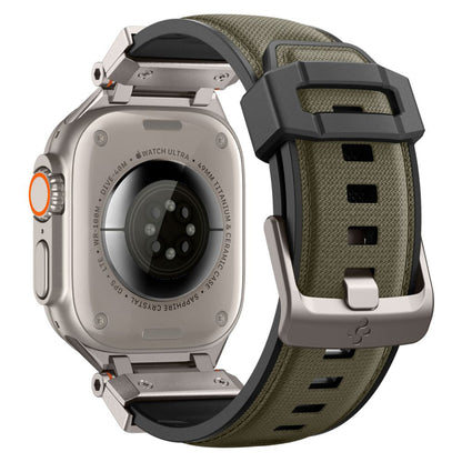 Spigen DuraPro Armor remienok pre Apple Watch 49mm / 46mm / 45mm / 44mm / 42mm Series, Zelený AMP09102