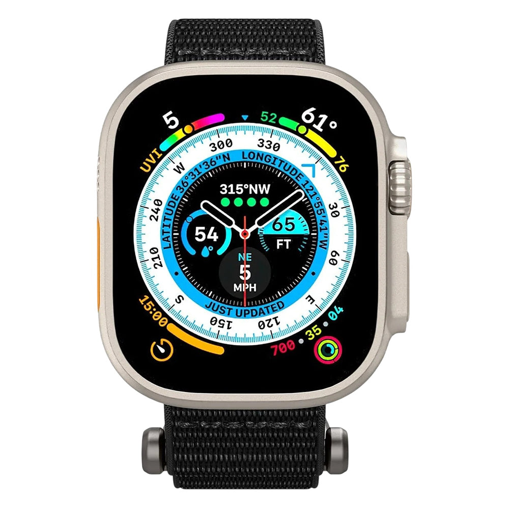 Remienok Spigen DuraPro Flex pre Apple Watch 49mm / 46mm / 45mm / 44mm Series, čierny AMP02465