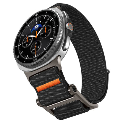 Spigen DuraPro Flex Strap for Samsung Galaxy Watch8 / Watch8 Classic Series, Black