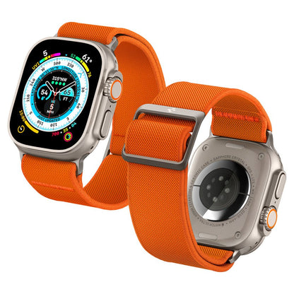 Remienok Spigen Fit Lite Ultra pre Apple Watch 49mm / 46mm / 45mm / 44mm / 42mm Series, Oranžový